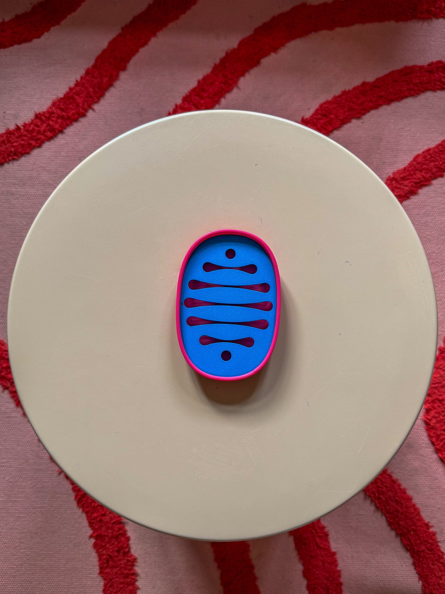 3D Gedruckte Seifenschale Pink Blau Modern - Nachhaltig | Designer Badezimmer Deko WichtigeDinge