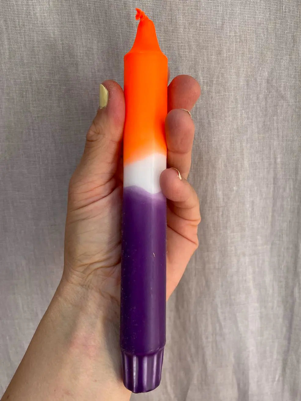 Handgefärbte Dip Dye Kerze - Sunset & Night Mein Shop