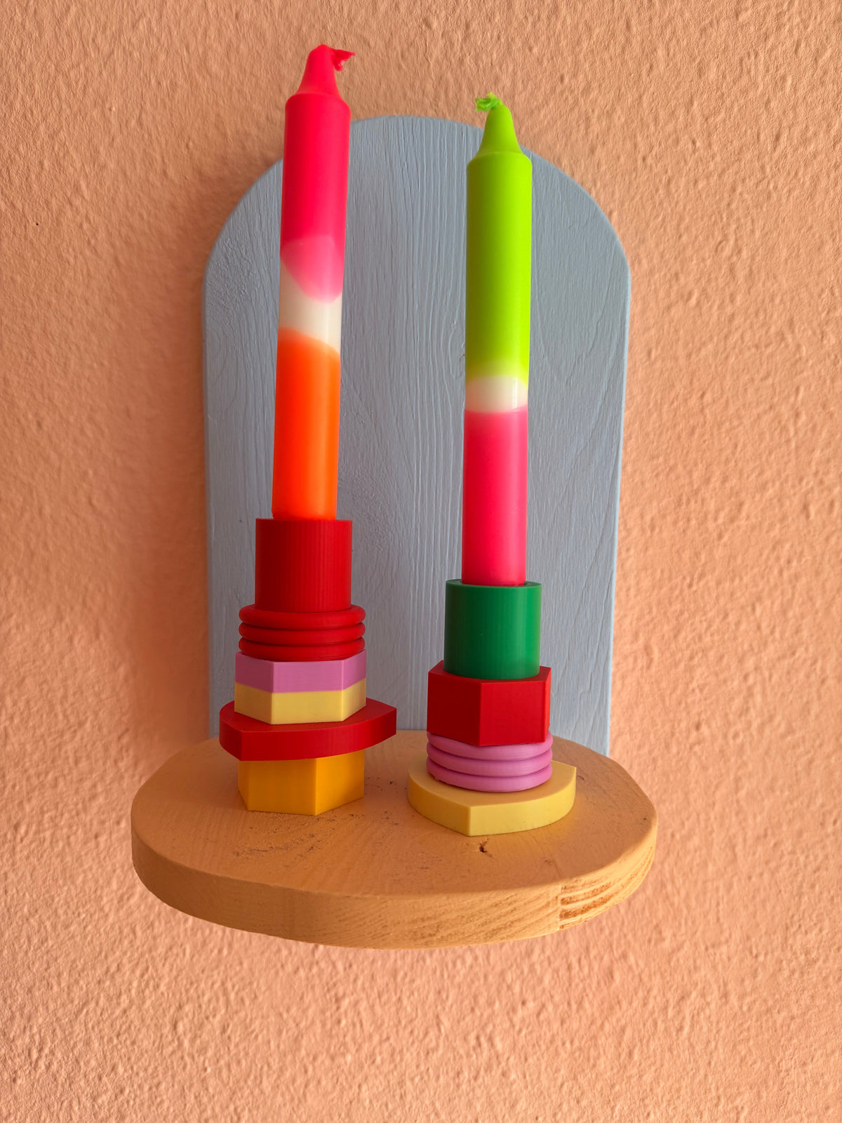 3D gedruckte Kerzenhalter