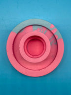 Handgemachte Jesmonite Kerzenständer Rosa Hellblau - Designer Deko Rund (Kopie) Mein Shop