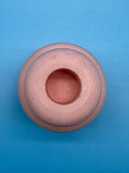 Jesmonite Kerzenständer Bubblform Rosa Rot - Handgemacht Designer Deko Mein Shop