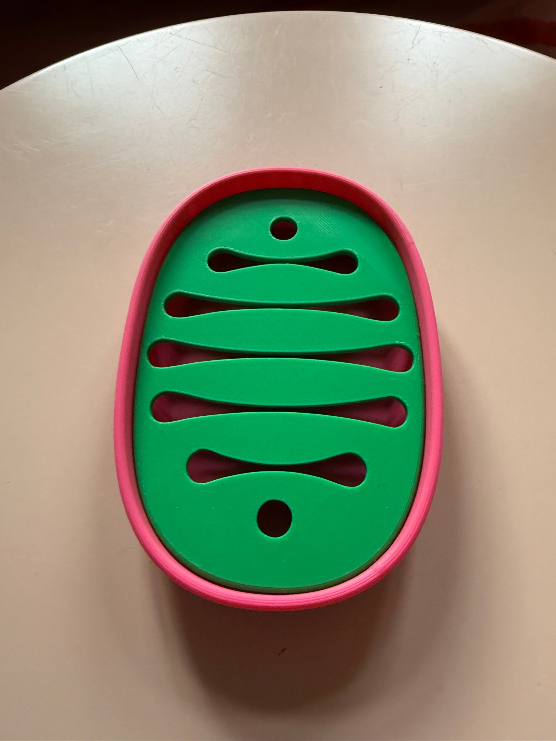 3D Gedruckte Seifenschale Pastell grün pink Modern - Nachhaltig | Designer Badezimmer Deko WichtigeDinge