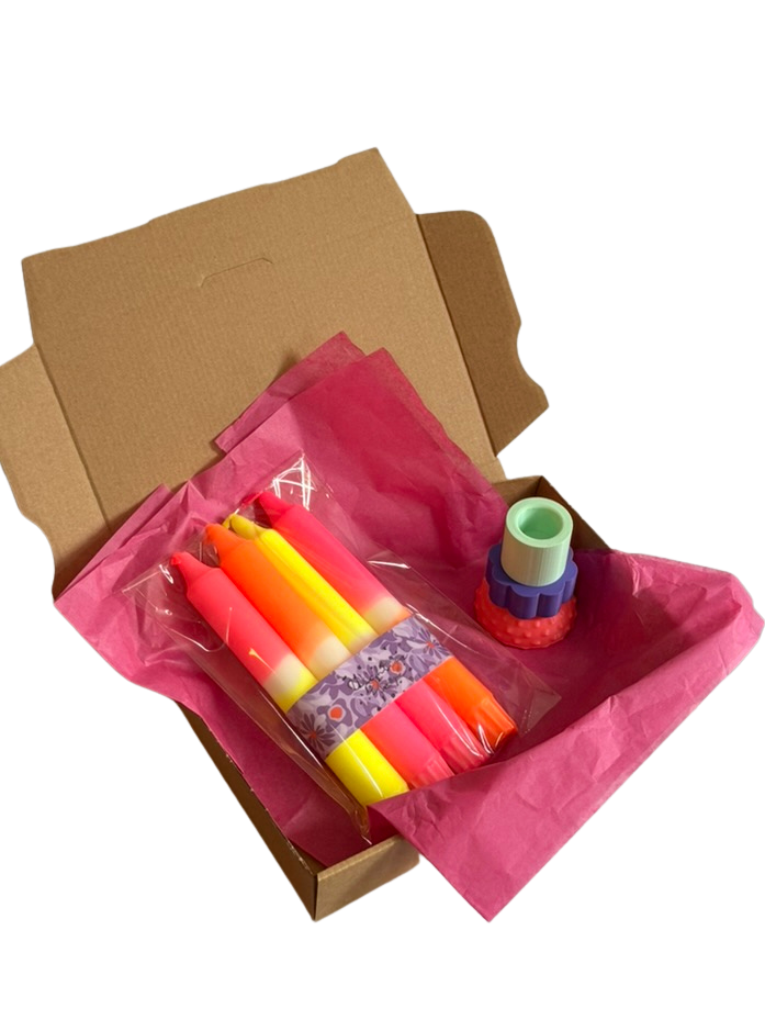 Geschenkset „Dopamin-Kick“ – 3D-Ständer Flower Pop