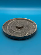 Räucherstäbchenhalter Rund gelb Marble Look - Handgemachte Designer Deko WichtigeDinge