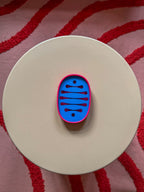 3D Gedruckte Seifenschale Pink Blau Modern - Nachhaltig | Designer Badezimmer Deko WichtigeDinge