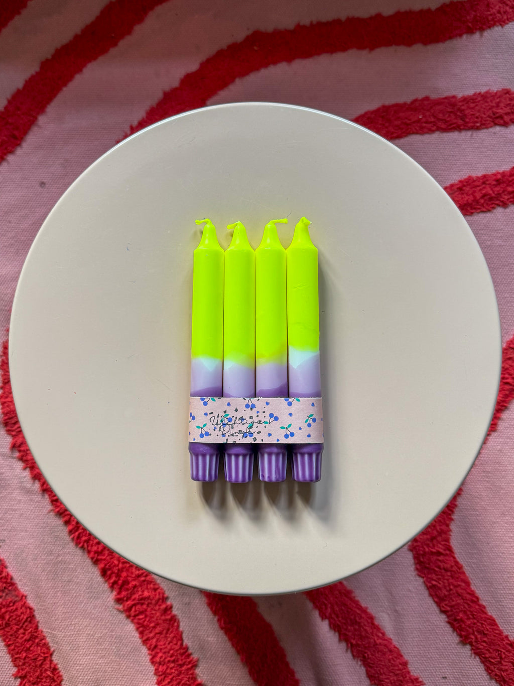 Kerzen 4er Set - Sunset Lavender