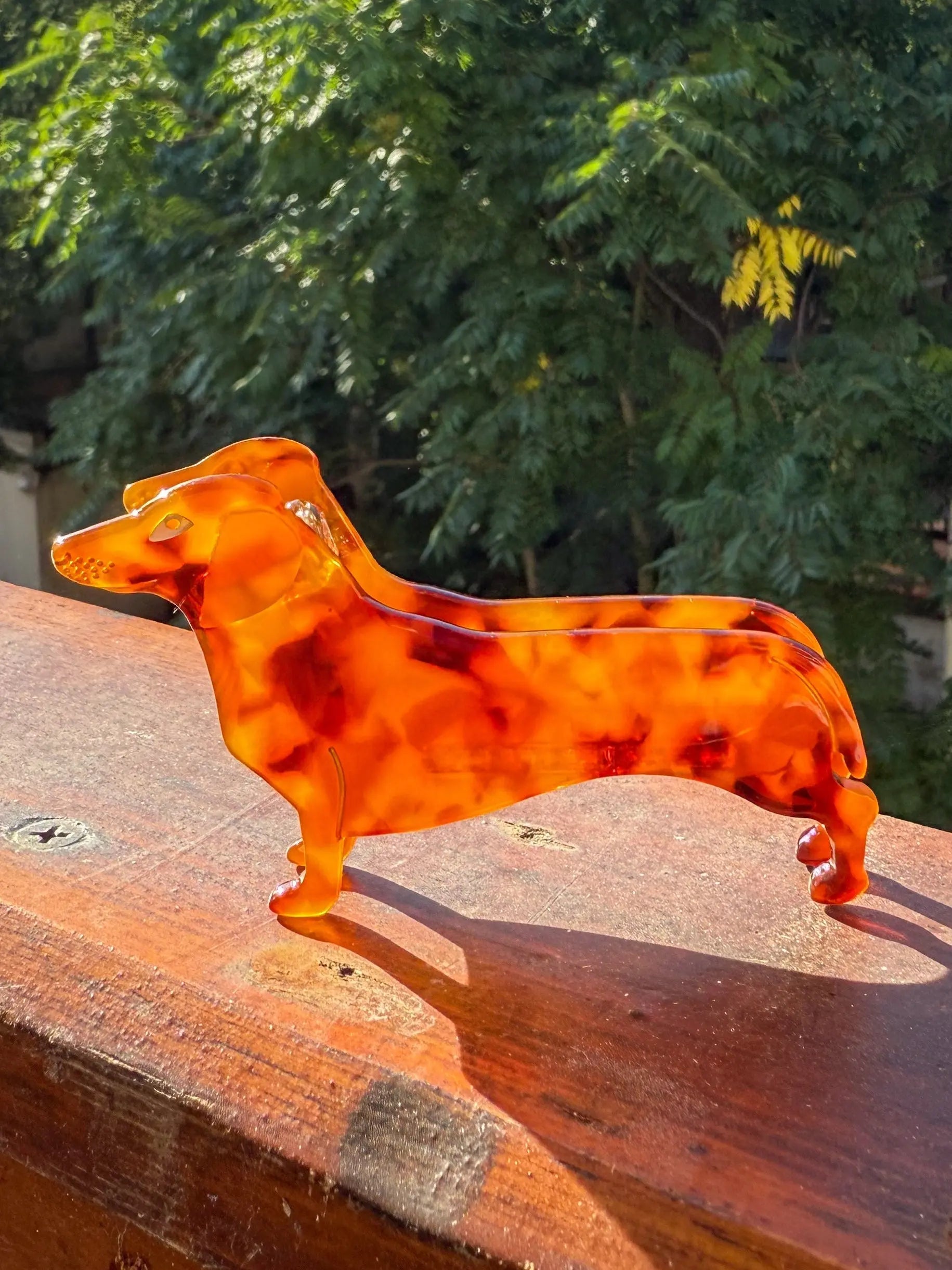 Haarspange Hund Dackel Engel- Charmantes Haaraccessoire für Dackel-Fans Mein Shop