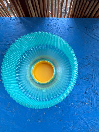 3D gedruckte LED Teelicht Lampe – Schalenförmig in Grün | Modernes Licht WichtigeDinge