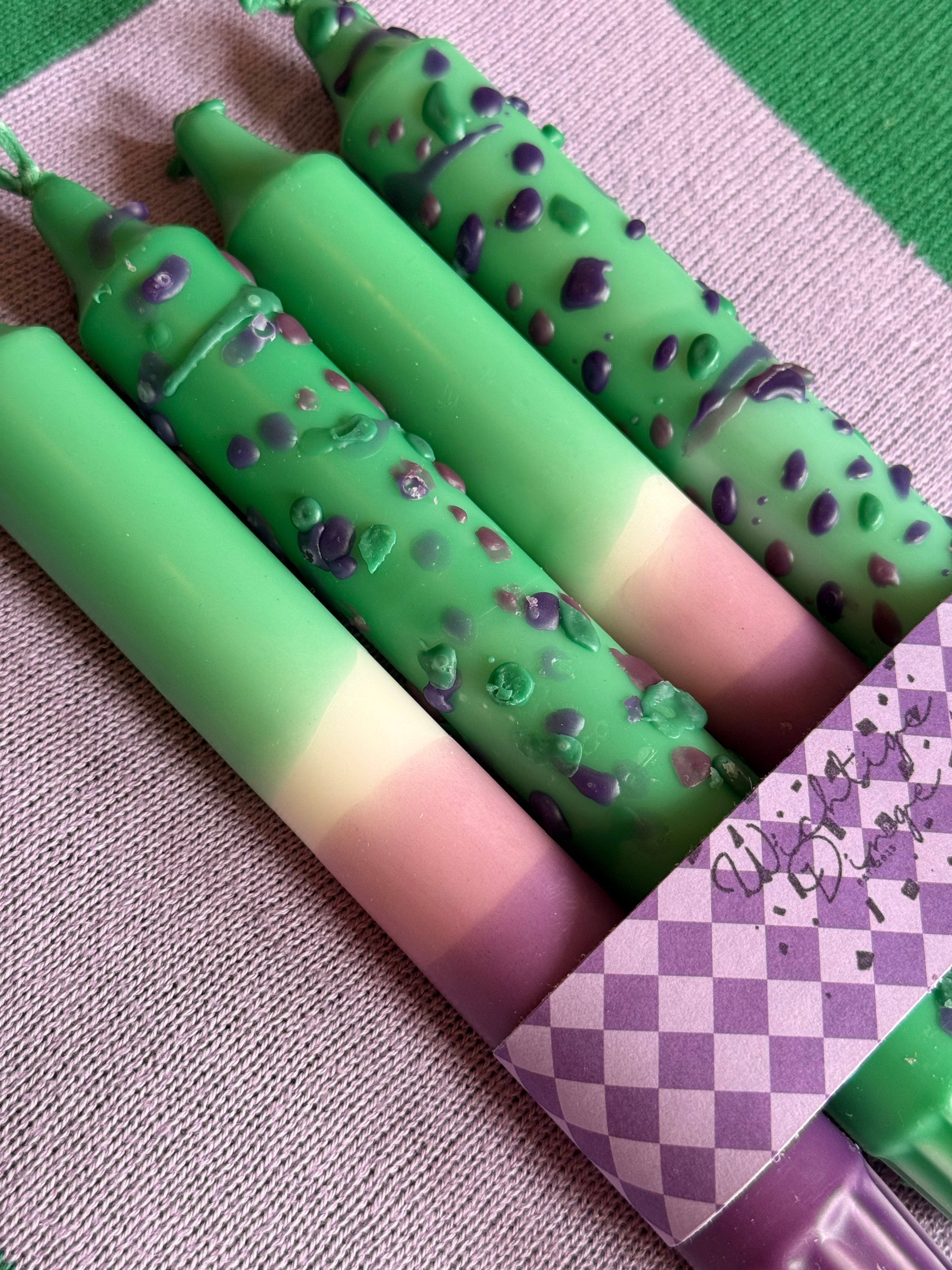 Kerzen 4er Set - Grape Jungle