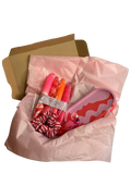 Geschenkset „Für die beste Freundin“ – Stabkerzen, Ablage & Haarklammer