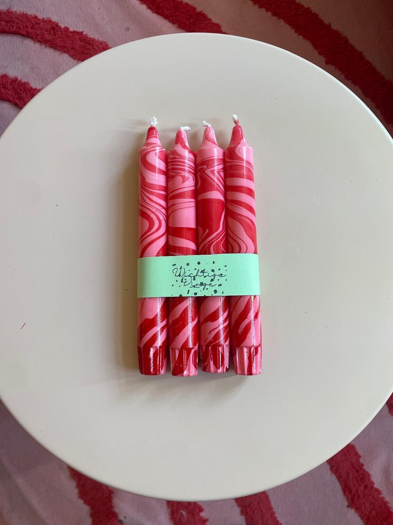 Kerzen 4er Set - Wild Love WichtigeDinge