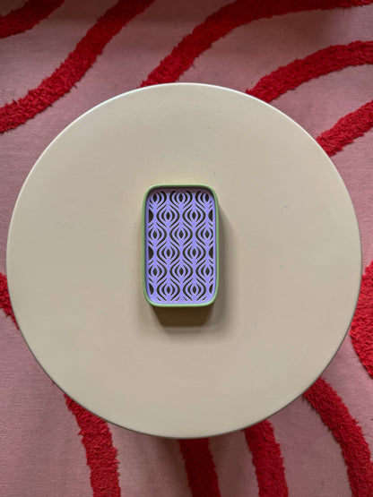 3D Gedruckte Seifenschale pastelliges Grün Lila Modern - Nachhaltig | Designer Badezimmer Deko (Kopie) WichtigeDinge