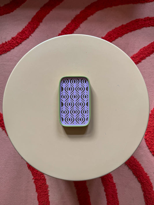 3D Gedruckte Seifenschale pastelliges Grün Lila Modern - Nachhaltig | Designer Badezimmer Deko (Kopie) WichtigeDinge