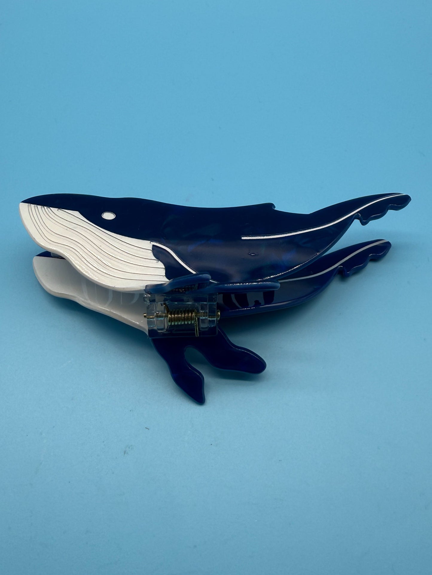 Haarklammer Blauer Wal - Maritimer Haarschmuck Mein Shop