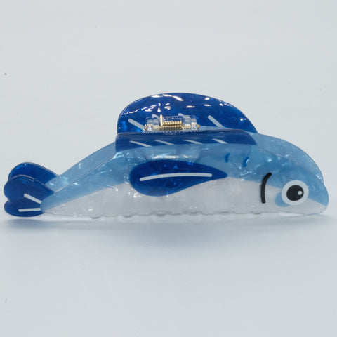 Haarklammer – Blaue Forelle von WichtigeDinge