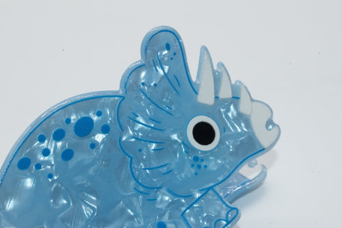 blauer Triceratops Mein Shop