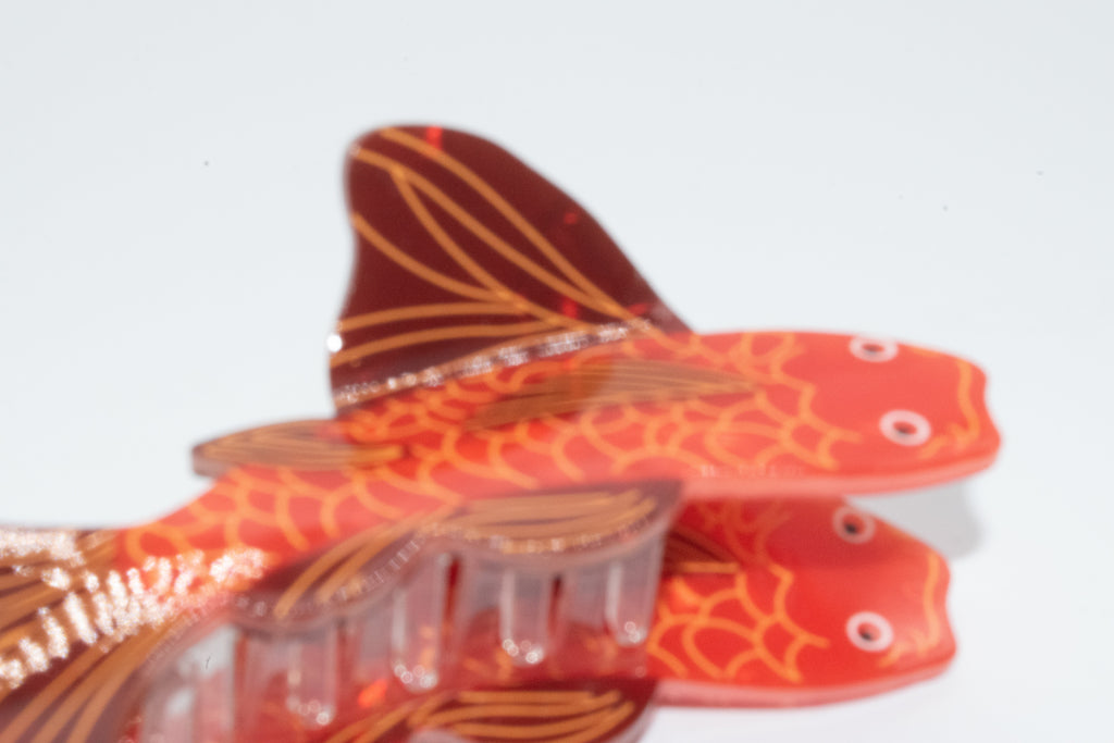 Koi mit orange Flosse Mein Shop
