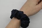 Seidiges Scrunchie Schwarz Mein Shop