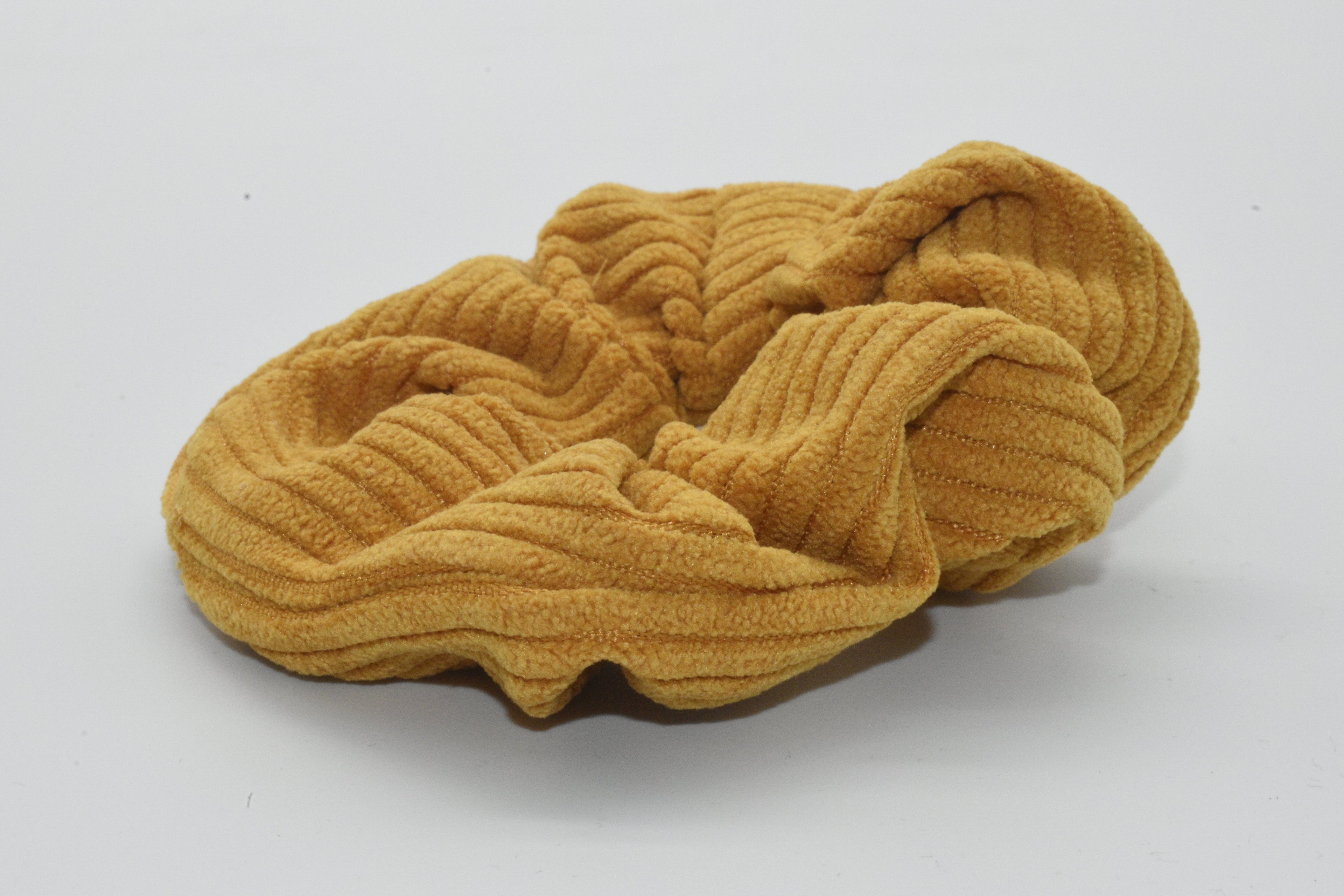 Cord Scrunchie in hellen beige Mein Shop