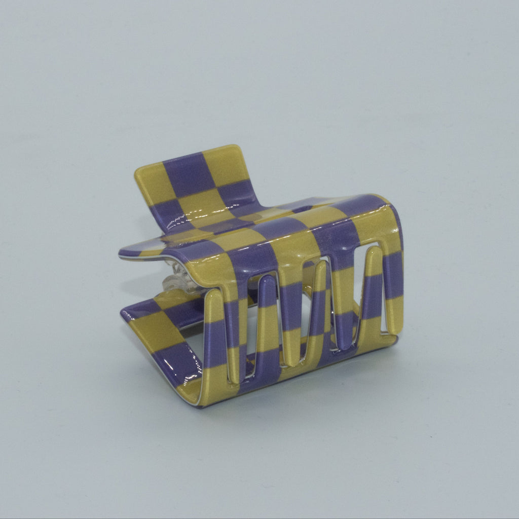 Karo Lila/Gelb Mein Shop