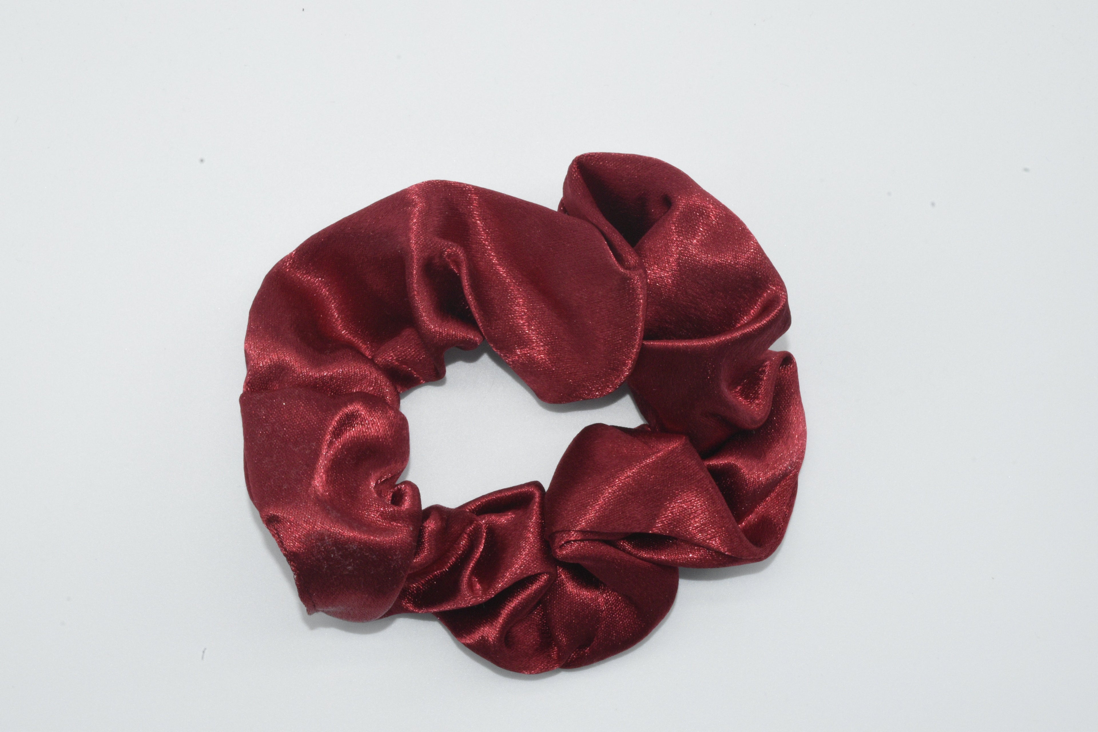 Seidiges Scrunchie Rot Mein Shop