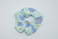 Blumiger Scrunchie Hellblau (Kopie) Mein Shop