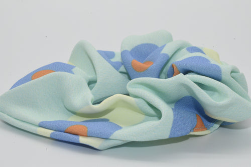 Blumiger Scrunchie Hellblau (Kopie) Mein Shop