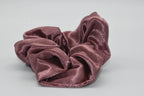 Seidiges Scrunchie Rosabraun Mein Shop