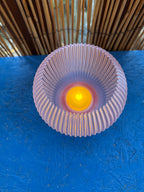 3D gedruckte Modulare Lampe – Rund/ Rosa Stimmungslicht | Modernes Licht WichtigeDinge
