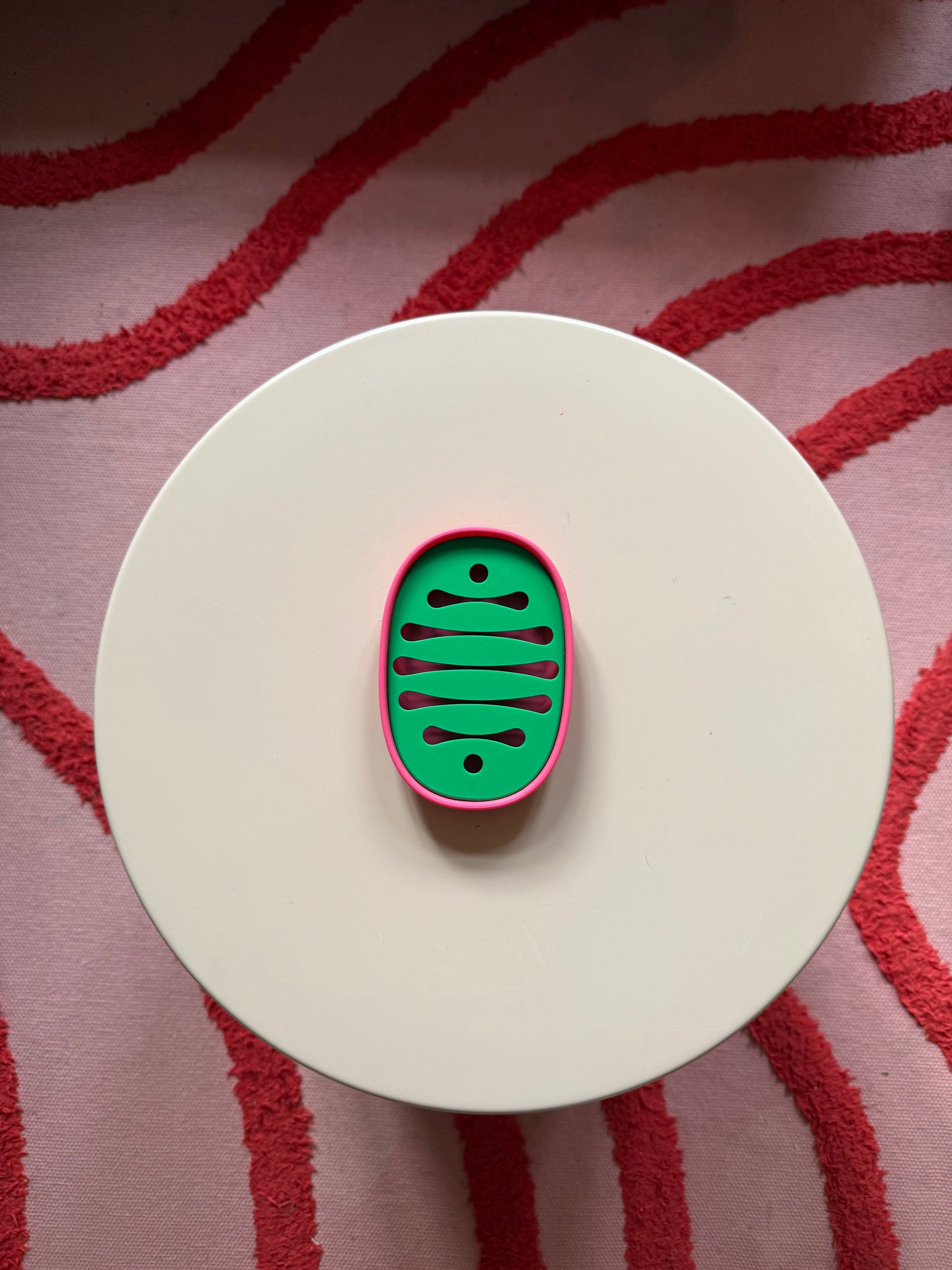 3D Gedruckte Seifenschale Pastell grün pink Modern - Nachhaltig | Designer Badezimmer Deko WichtigeDinge