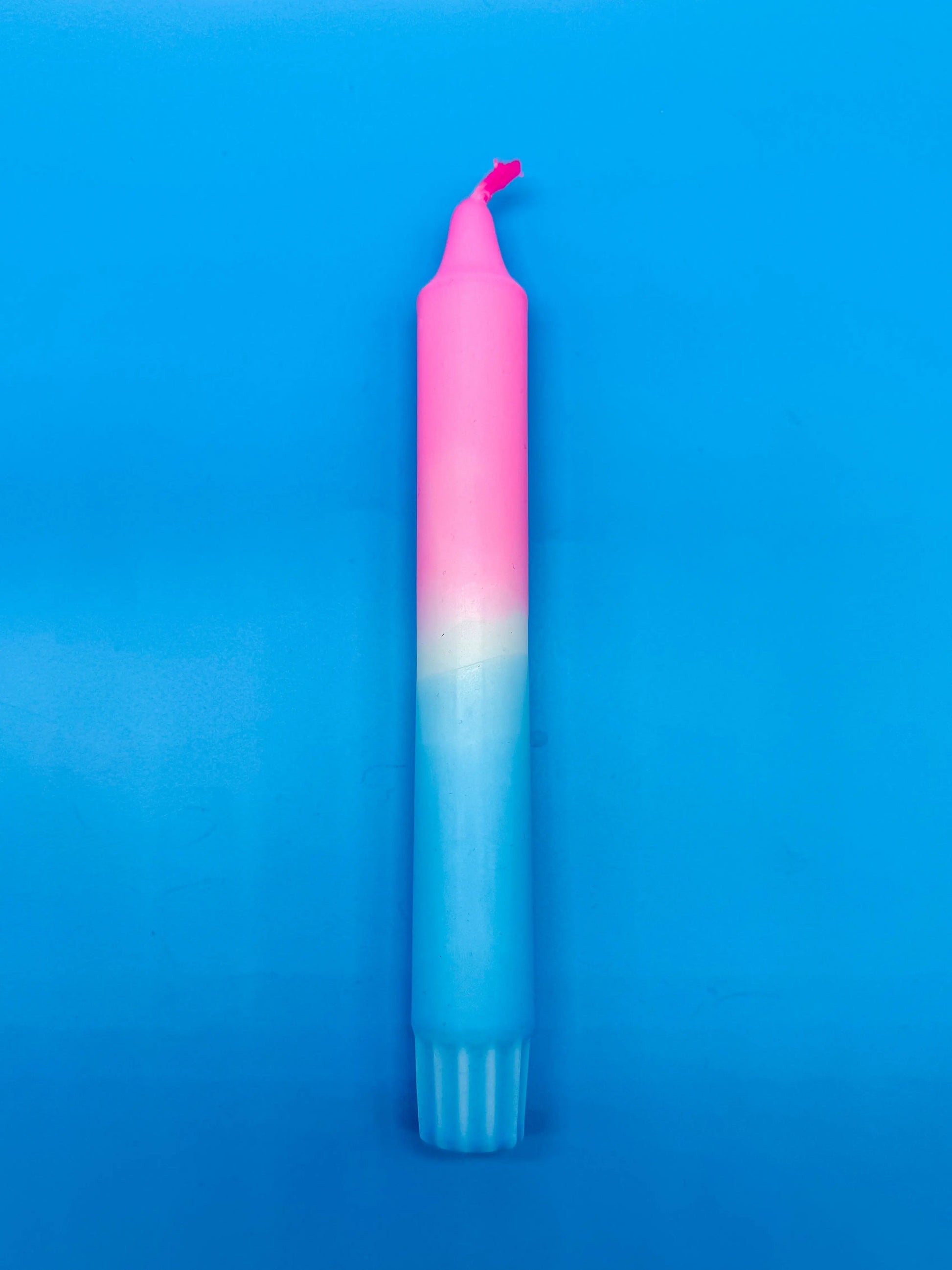 Handgefärbte Dip Dye Kerze - Candy Cloud Mein Shop