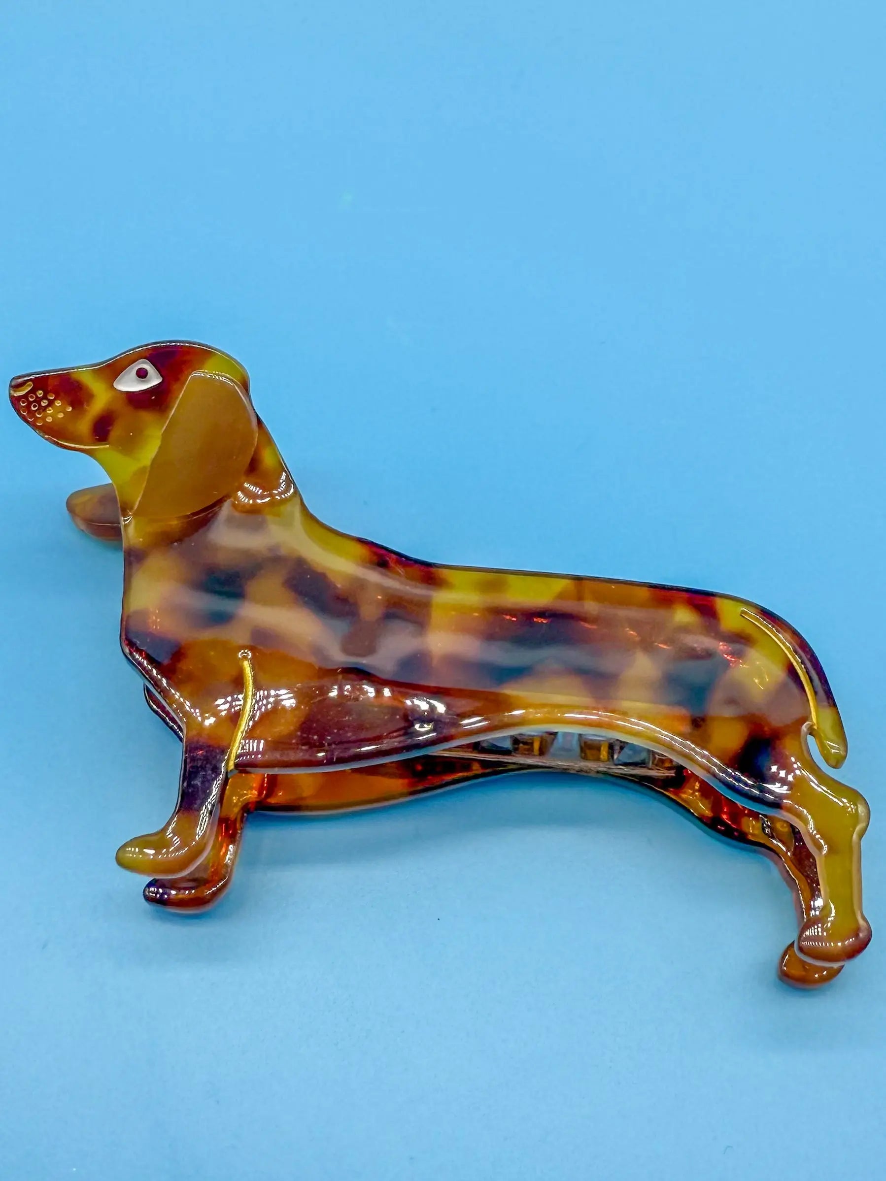 Haarspange Hund Dackel Engel- Charmantes Haaraccessoire für Dackel-Fans Mein Shop