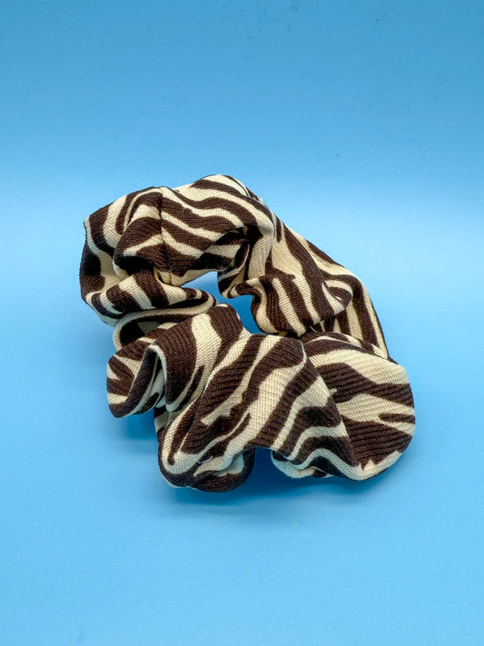 Zebra Scrunchies - Hochwertige Haargummis mit Tiermuster für starken Halt Mein Shop