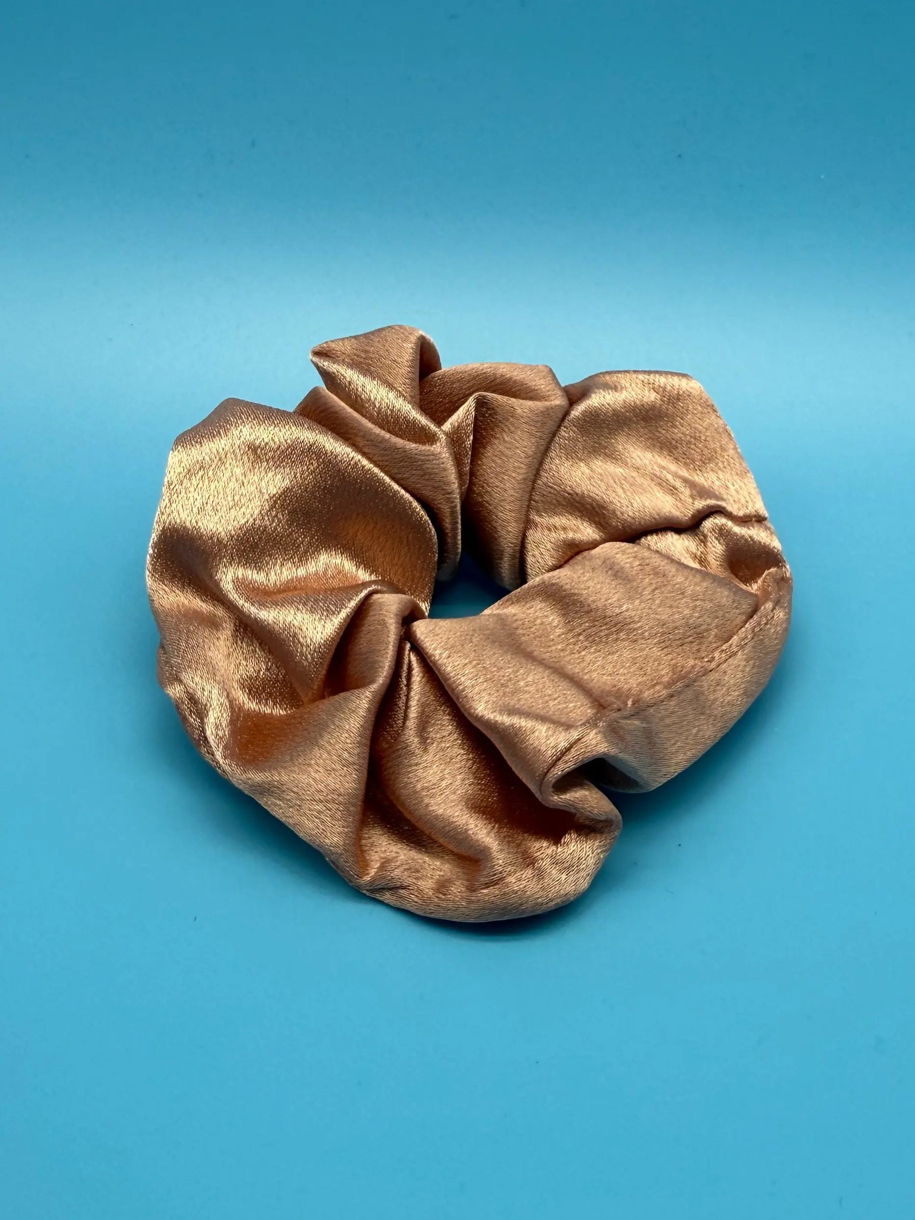 Seidiges Scrunchie Rosagold - Luxus Haargummi in elegantem Rose Gold Mein Shop