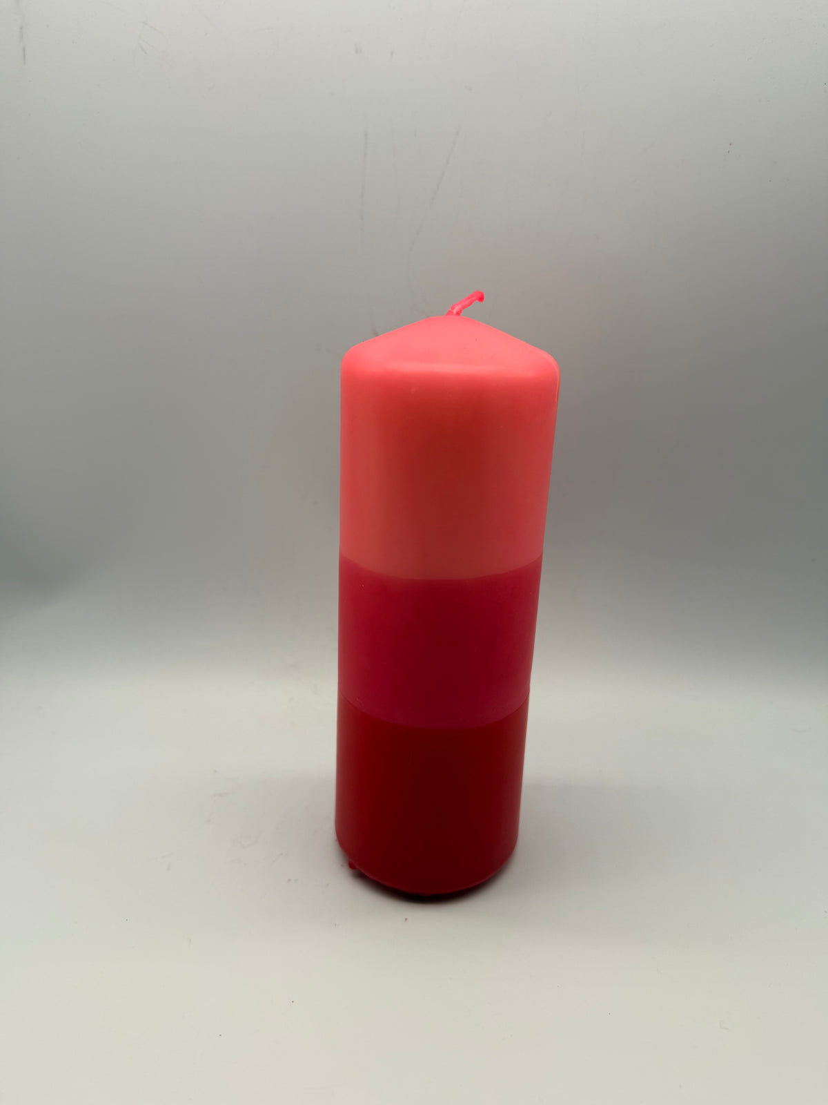 Dip Dye Stumpenkerze – Raspberry Blush – Ansicht 4