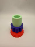 3D-Kerzenständer modular – Flower Pop von WichtigeDinge