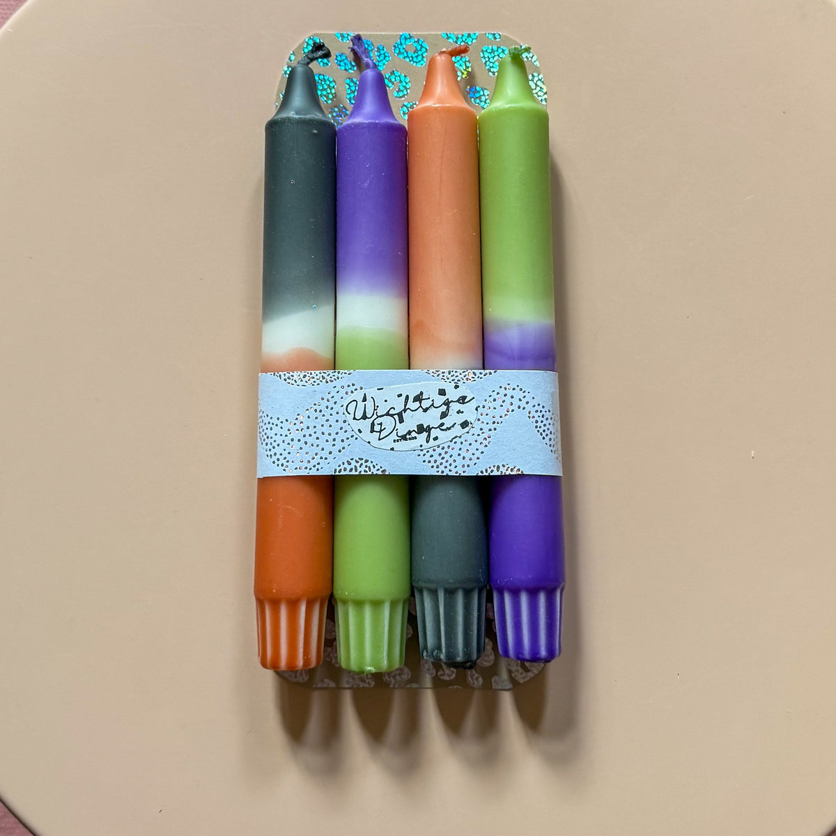 Dip Dye Kerzen 4er Set – Spooky von WichtigeDinge