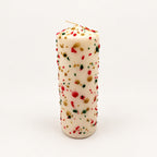 Dip Dye Stumpenkerze Christmas Confetti aus dem 4er Set – Ansicht 2